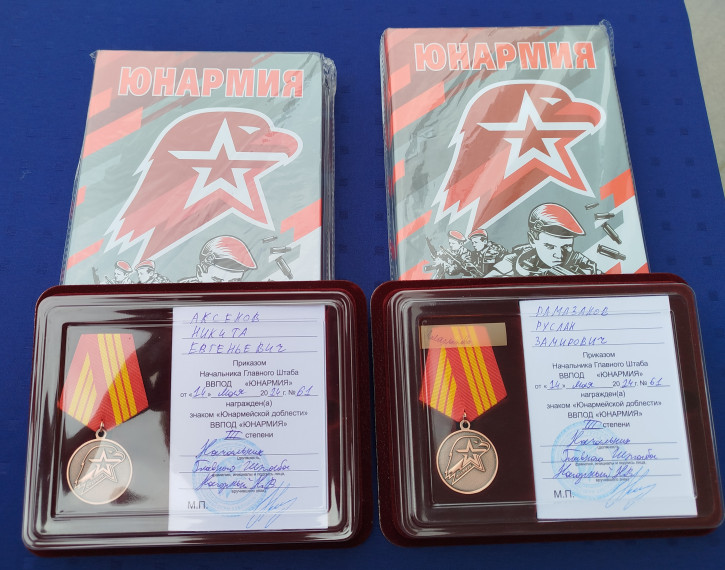 Юнармейская доблесть.